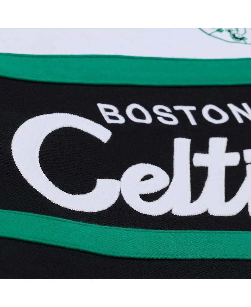 Mitchell & Ness Men's Black Boston Celtics Head Coach Hoodie