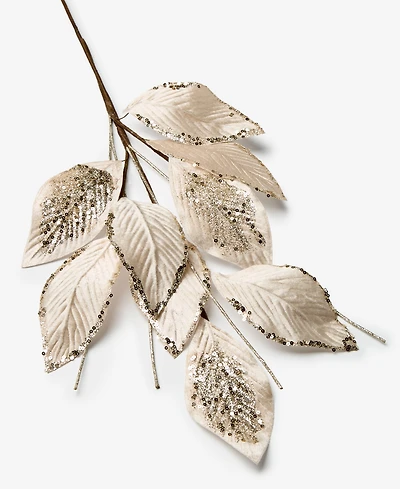 Holiday Lane Enchanted Forest Leaves Pick, Macy's Exclusive