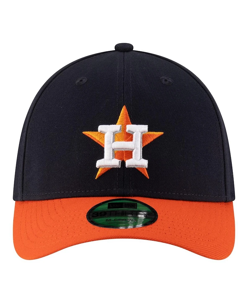 New Era Men's Navy Houston Astros Player Replica 39THIRTY M-Crown Flex Hat
