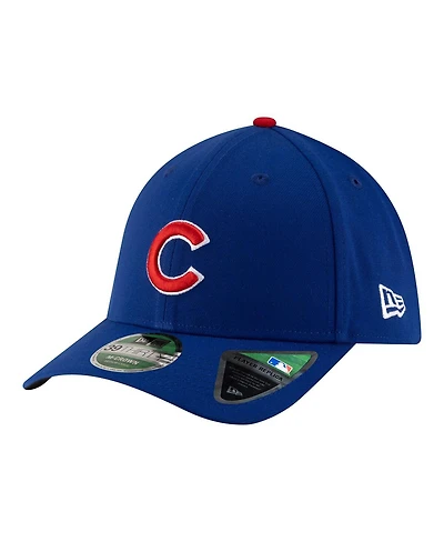 New Era Men's Royal Chicago Cubs Player Replica 39THIRTY M-Crown Flex Hat