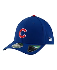 New Era Men's Royal Chicago Cubs Player Replica 39THIRTY M-Crown Flex Hat