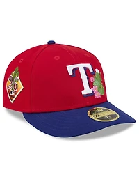 New Era Men's Red/Royal Texas Rangers 2026 Spring Training Low Profile 59FIFTY Fitted Hat