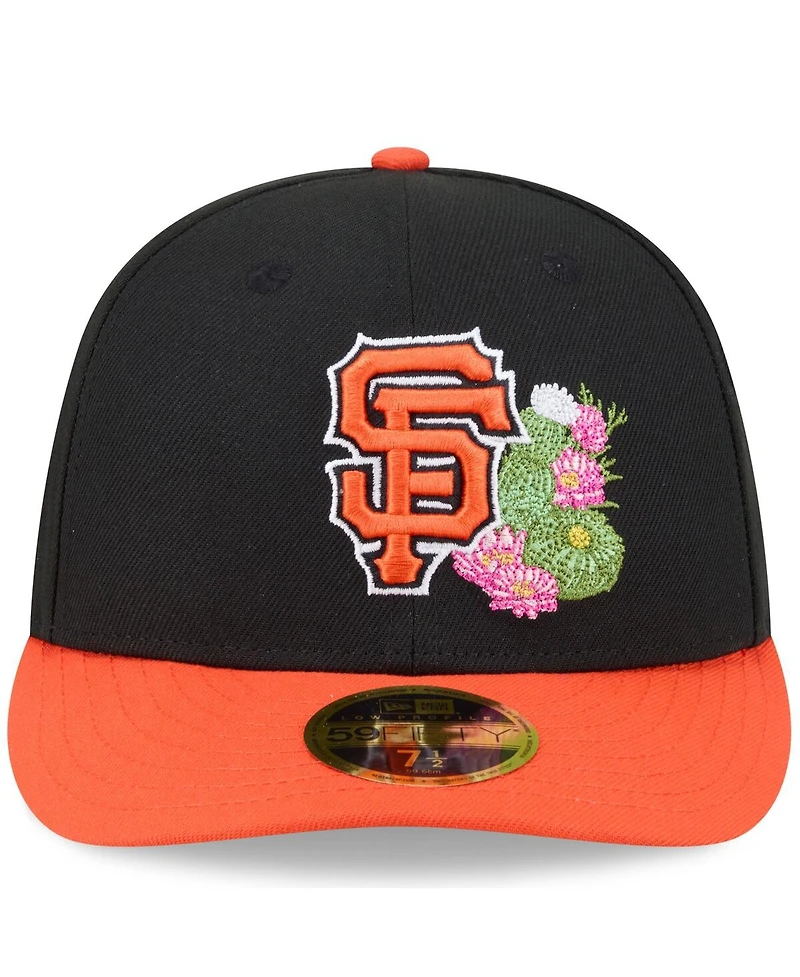 New Era Men's Black/Orange San Francisco Giants 2026 Spring Training Low Profile 59FIFTY Fitted Hat
