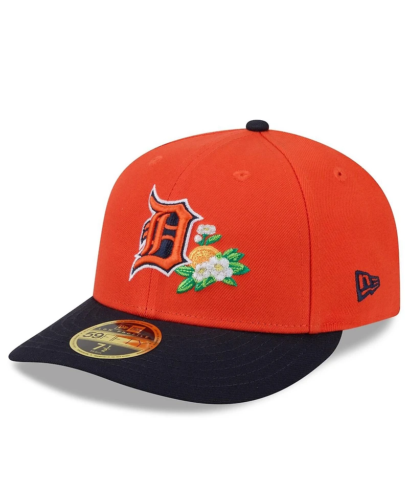 New Era Men's Orange/Navy Detroit Tigers 2026 Spring Training Low Profile 59FIFTY Fitted Hat