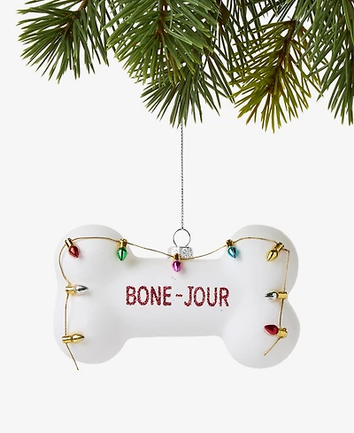 Holiday Lane Pets Dog Bone Ornament, Macy's Exclusive