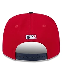 New Era Men's Red/Navy Atlanta Braves 2026 Spring Training 9SEVENTY Adjustable Hat