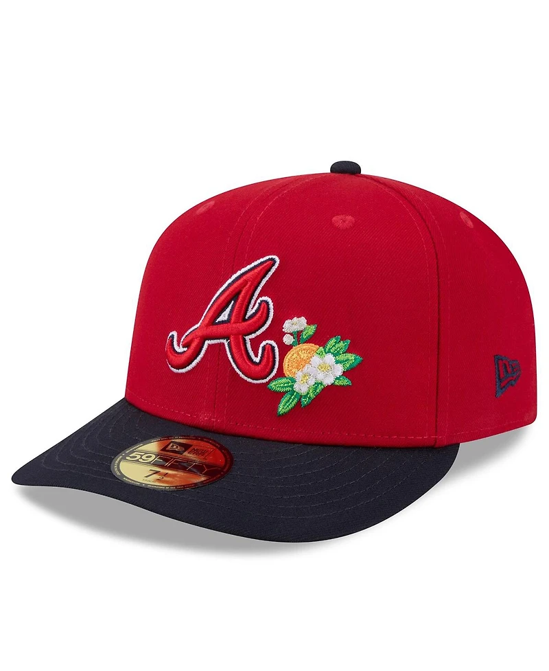 New Era Men's Red/Navy Atlanta Braves 2026 Spring Training 59FIFTY Fitted Hat