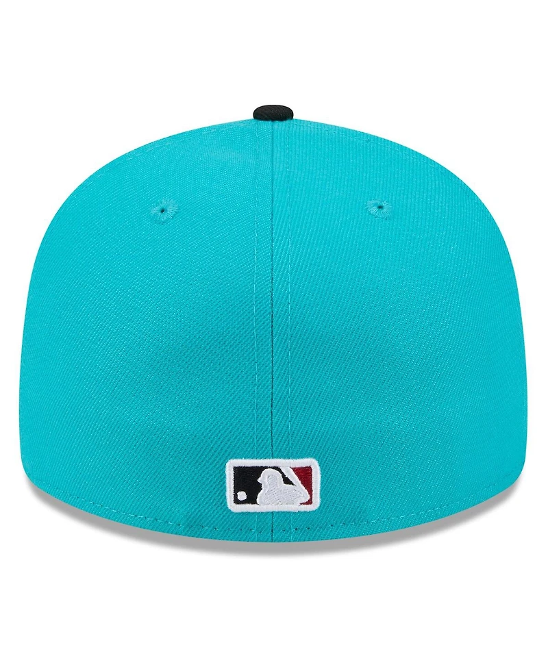 New Era Men's Aqua/Black Arizona Diamondbacks 2026 Spring Training 59FIFTY Fitted Hat
