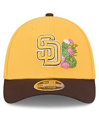 New Era Men's Gold/Brown San Diego Padres 2026 Spring Training M-Crown 39THIRTY Flex Hat
