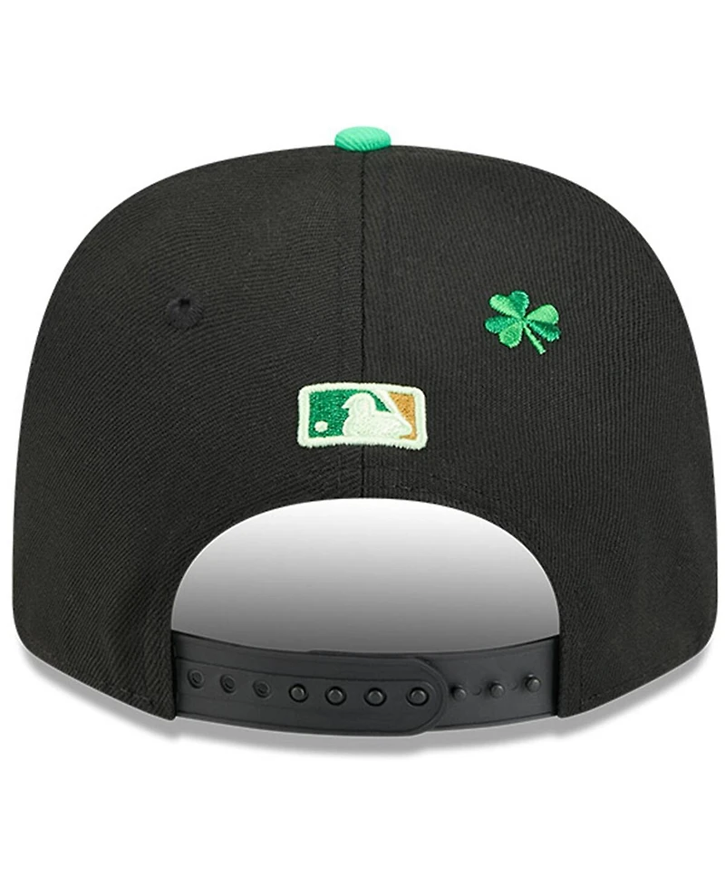 New Era Men's Black Houston Astros 2026 St. Patrick's Day 9SEVENTY Adjustable Hat
