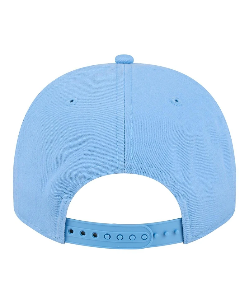 New Era Men's Light Blue Philadelphia Phillies 1980 World Series Champions Throwback 9FIFTY A-Frame Snapback Hat