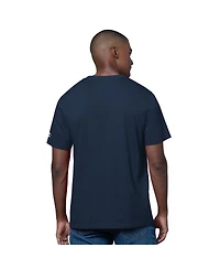 Starter Men's 2-Pack Navy/Heather Gray Cleveland Guardians T-Shirt Set