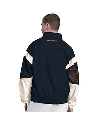 Starter Men's Navy Chicago Bears The Gust Full-Zip Hoodie
