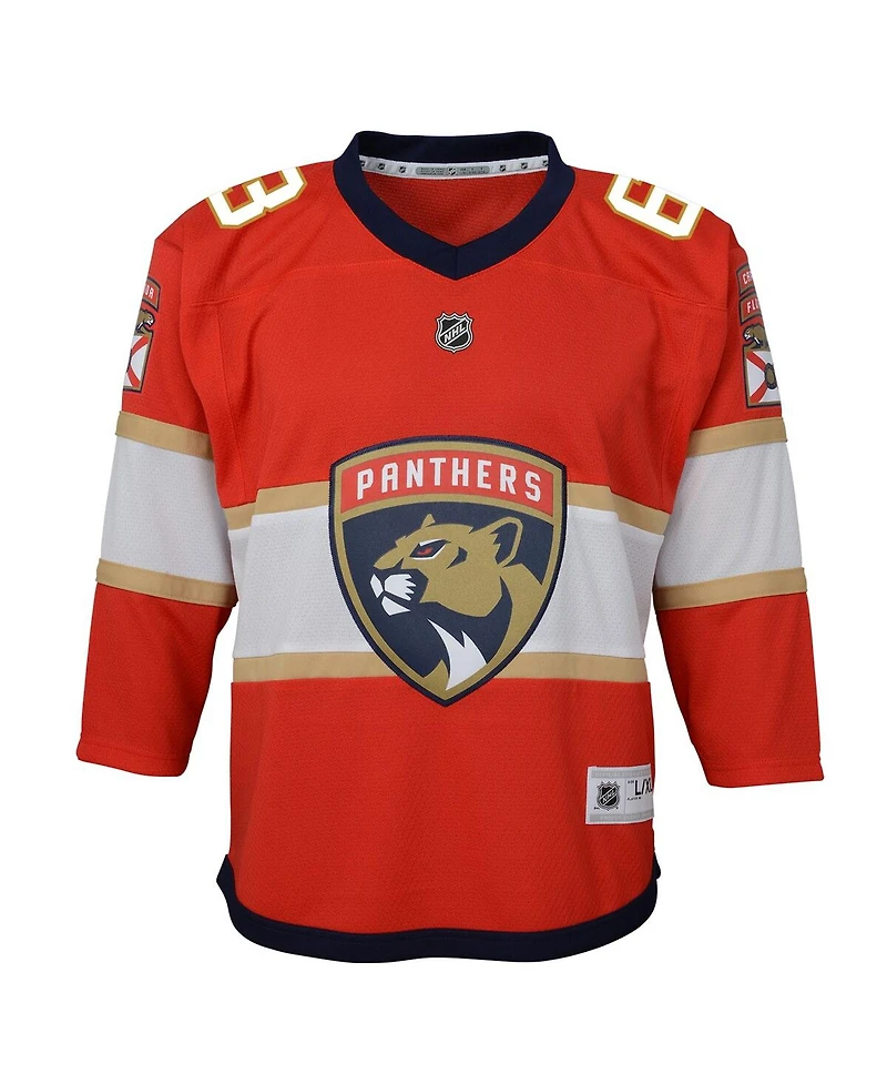 Outerstuff Big Boys and Girls Brad Marchand Red Florida Panthers Home Replica Jersey