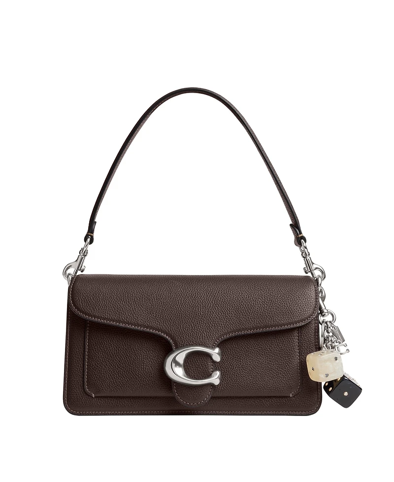 Coach Resin Split Key Dice Bag Charm