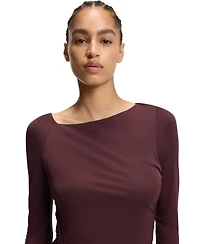Boss by Hugo Women's Matte Jersey Gathered Detail Dress
