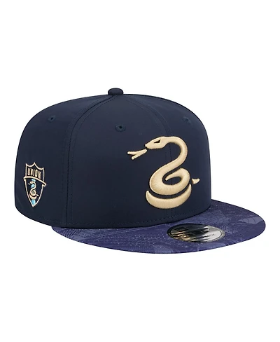 New Era Men's Navy Philadelphia Union 2026 Jersey Hook 9FIFTY Snapback Hat