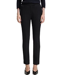 Boss by Hugo Women's Crease-Resistant Herringbone Slim-Fit Pants
