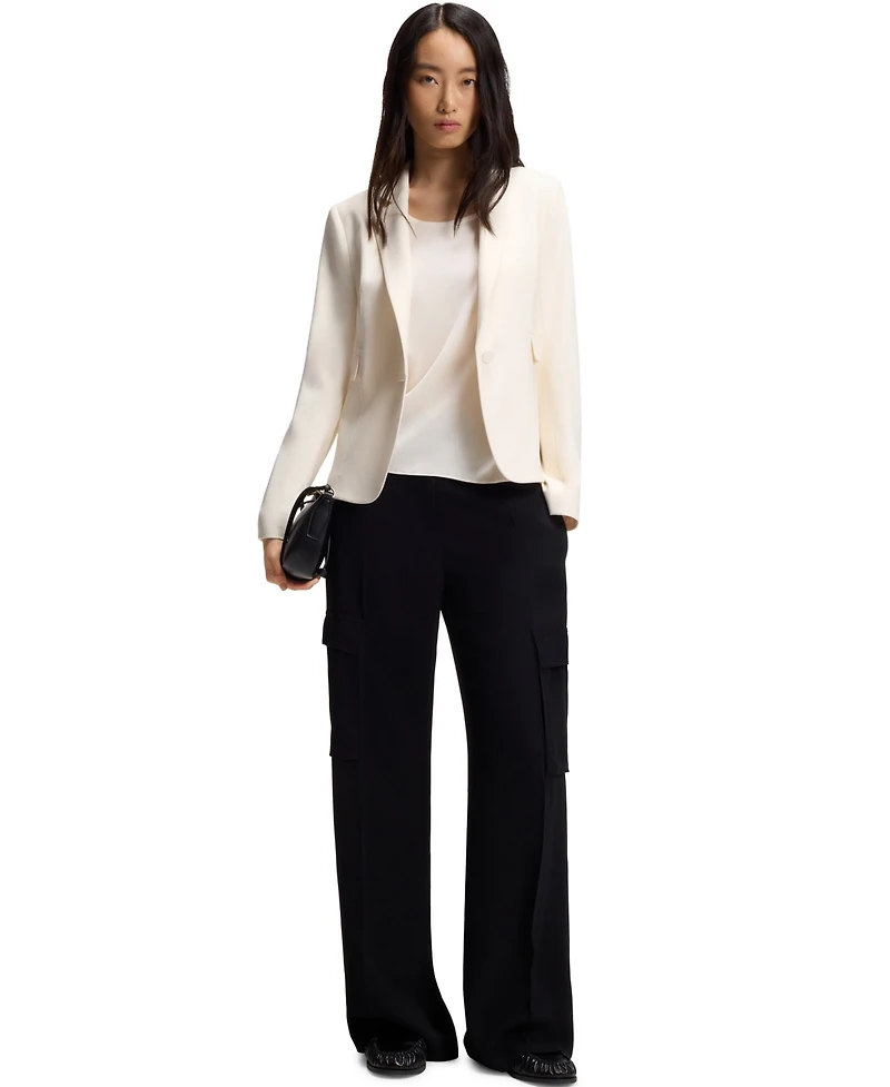 Boss by Hugo Boss Women's Angled Dart Slim-Fit Blazer