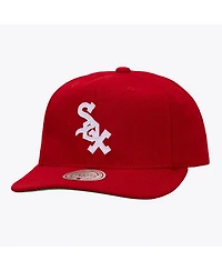Mitchell & Ness Men's and Women's Red Chicago White Sox Vintage Fit Melton Wool Adjustable Hat