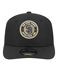 New Era Men's Black San Diego Padres Circle 9SEVENTY Adjustable Hat