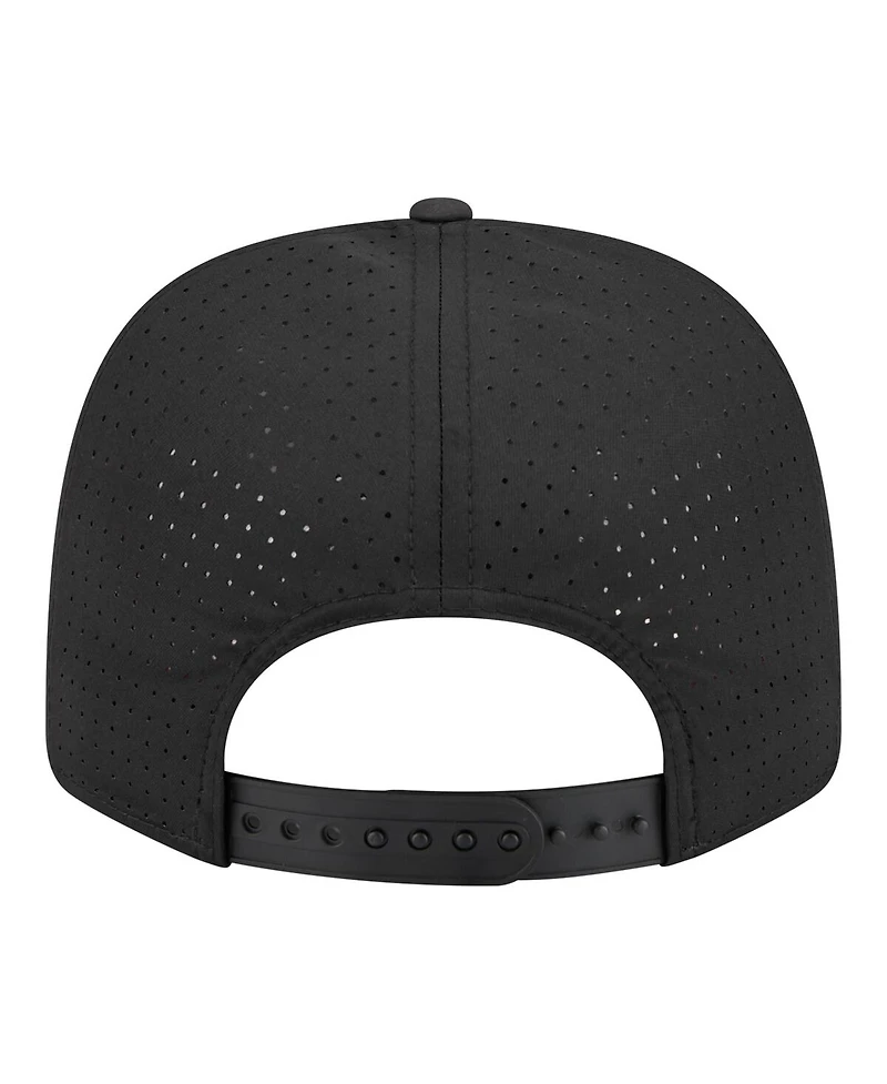 New Era Men's Black Houston Astros Circle 9SEVENTY Adjustable Hat