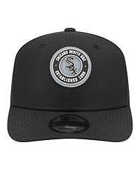 New Era Men's Black Chicago White Sox Circle 9SEVENTY Adjustable Hat