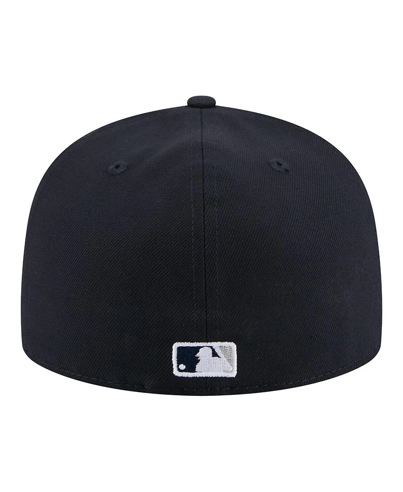 New Era Men's Navy York Yankees City Patch 59FIFTY Fitted Hat