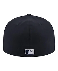 New Era Men's Navy York Yankees City Patch 59FIFTY Fitted Hat