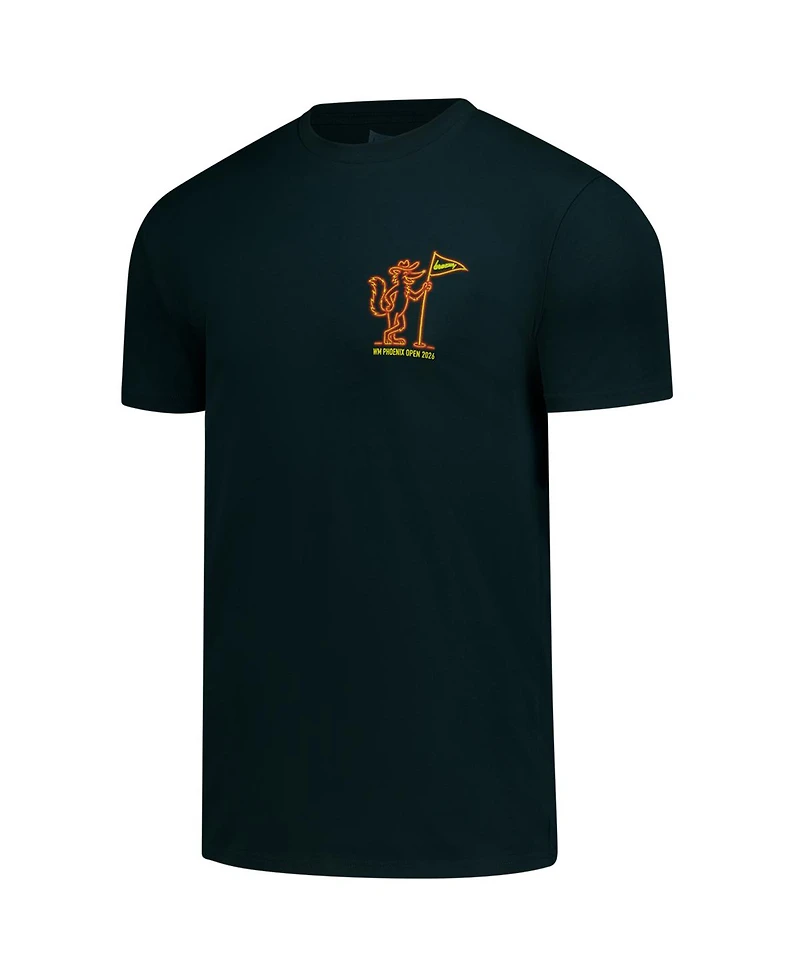 Breezy Golf Men's Black Wm Phoenix Open People's Open 24/7 T-Shirt