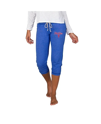 Concepts Sport Women's Royal Philadelphia Phillies Quest Knit Capri Pants