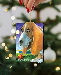 Designocracy Just Baby Steps to the Bay Holiday Ornaments, Set of 2