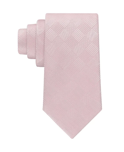 Calvin Klein Men's Lousie Grid Classic Tie