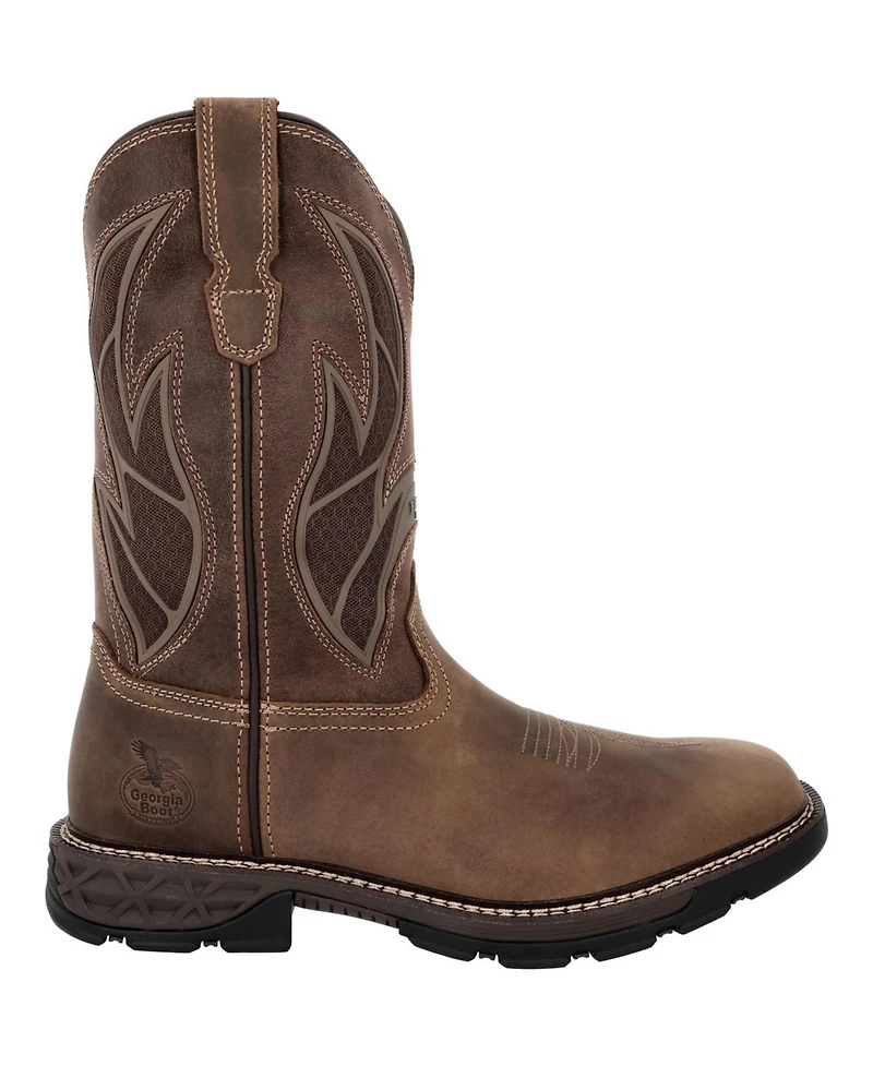 Georgia Boot Men's Carbo-Tec Flx 11" Pull-On Work