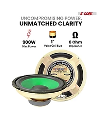 5 Core Deep Bass 8 Inch 900W 8 Ohm Pa/Dj Subwoofer Speaker Component