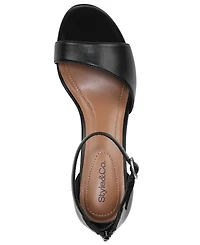 Style & Co Women's Petrinaa Asymmetrical Round Toe Dress Sandals, Macy's Exclusive