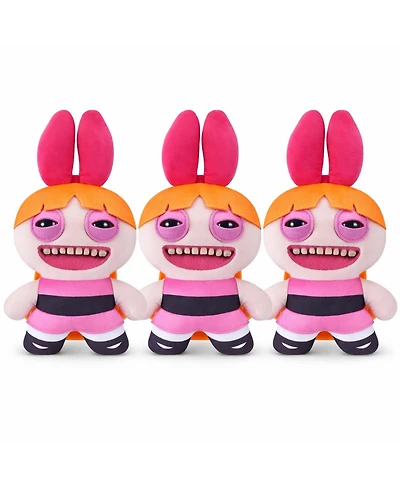 Fuggler Pack of 3 Zuru Powerpuff Girls Blossom Funny Ugly Monster Plush Toy 9 Inch