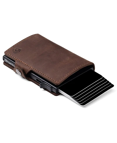 Conceal Plus Men's Wallet for Men, Pop Up Credit Card Holder - Rfid Blocking, Slim Minimalist Case Lifetime Warranty