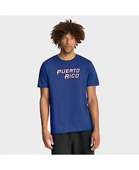 Nike Men's Royal Puerto Rico Baseball 2026 World Baseball Classic Wordmark T-Shirt
