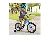 Hongge 18 Inch Kids Bike with Removable Training Wheels for 4-8 Years Old