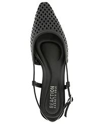 Kenneth Cole Reaction Women's Maggie Perf Slingback Kitten Heel Pumps