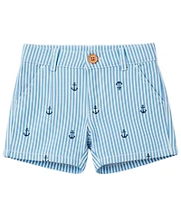 Sperry Baby Boys' Short-Sleeve Bodysuit and Pull-On Shorts, 2-Piece Set