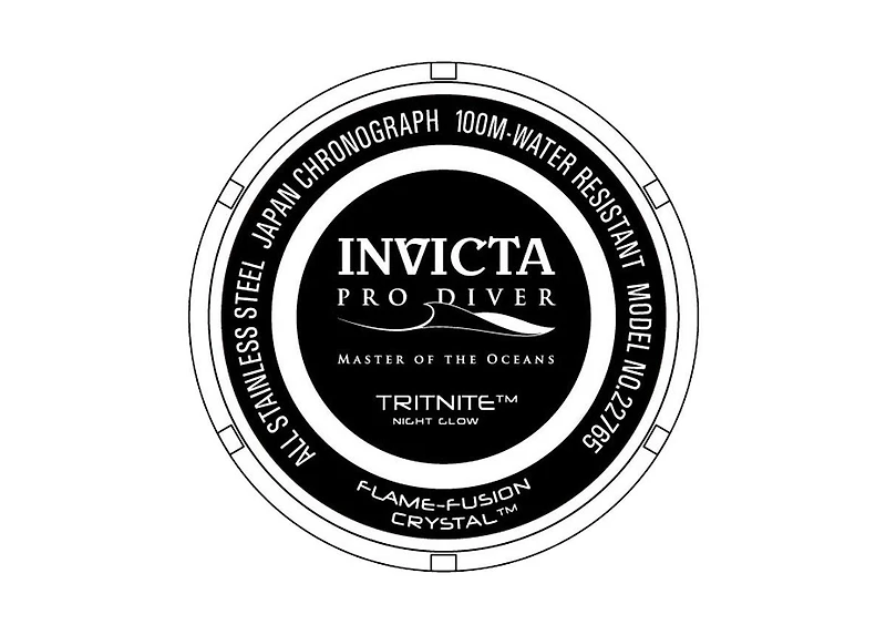 Invicta Men's Pro Diver Quartz Multifunction Dial Watch