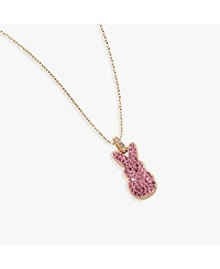 Alex and Ani Peeps Pave Bunny Pendant Necklace