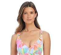 Bleu by Rod Beattie Women's Bellissimo Over-The-Shoulder One-Piece Swimsuit