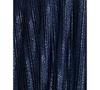 Emerald Sundae Juniors' V-Neck Ruffle-Tiered Sleeveless Gown