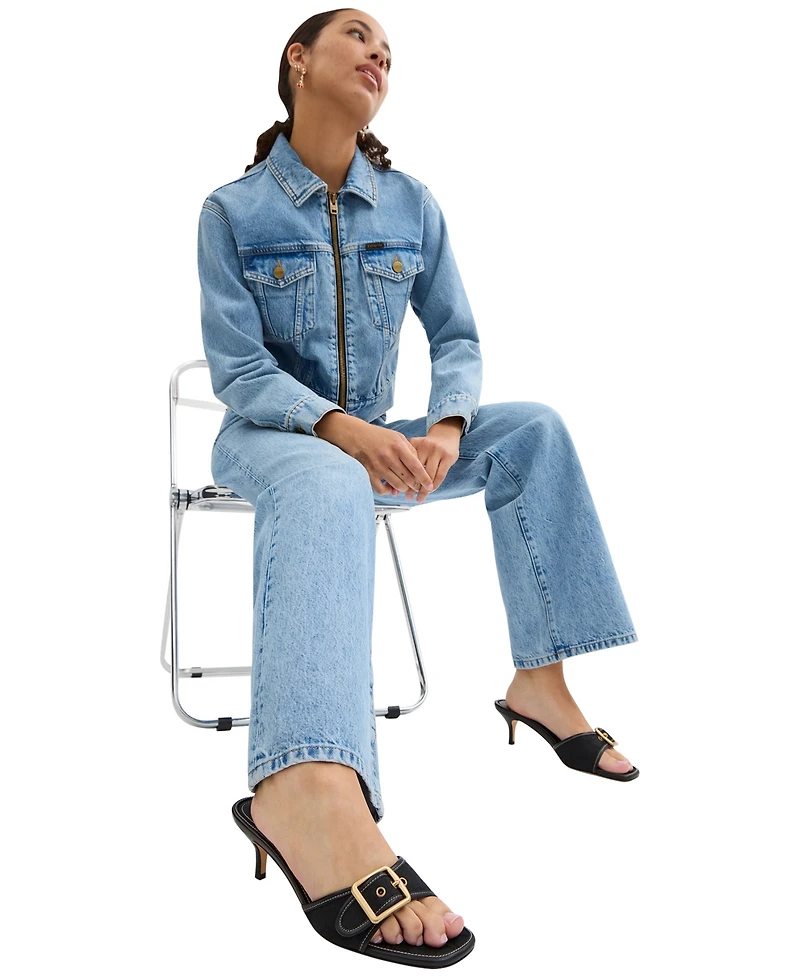 Coach Women's Margot Signature Jacquard Slip-On Sandals