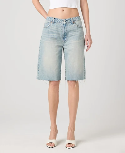 Blank Nyc Women's The Leonard Loose Bermuda Denim Shorts