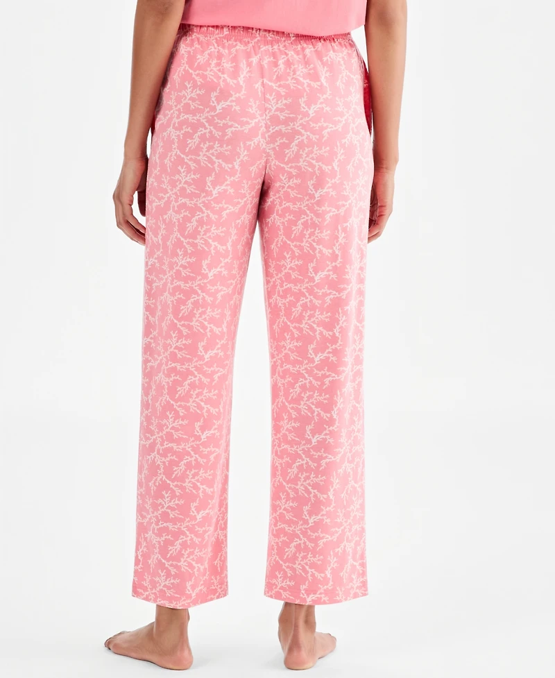 Charter Club Women's Knit Pajama Pants, Exclusively at Macy's