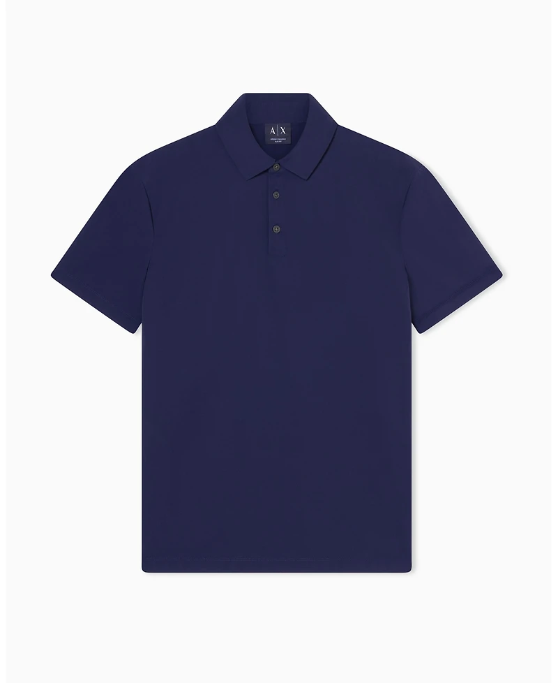 A|X Armani Exchange Men's Commuting Short Sleeve Polo Shirt